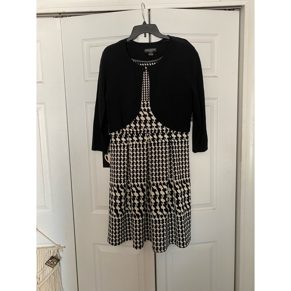 Knee Length Flare Dress